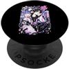 Cyberpunk Visual Kei J-Rock Ramen Japan Anime Japan Samurai Tattoo K-Pop Y2K Manga Geisha Kawaii PopSockets PopGrip Adesivo