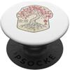 Lakelandwholesale1 Shirt Company Blossom Tree Kanji Calligraphy Heritage Graphic PopSockets PopGrip Adesivo