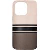 The Print Edit Custodia per iPhone 15 Pro Calze velate nere a righe orizzontali lingerie gotica