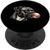 Vintage Boxer Bubblegum Aesthetic Style Boxer rosa Bubble Gum carino boxer amante dei cani grafica donna PopSockets PopGrip Adesivo