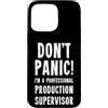 Manufacturing & Factory T-Shirts & Gifts Custodia per iPhone 15 Pro Max Supervisore di produzione