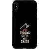 Female Axe Thrower Club Axon Athlete Com Custodia per iPhone XS Max Donne Axe Throwing Gift I Stick Axes Competitive League