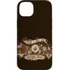 Antique Store Finds Custodia per iPhone 14 Plus Funny Antique Store - Orologio con citazione floreale