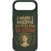 Funny History Adult Joke Humor Mythology Custodia per iPhone Air Divertente citazione della mitologia di Medusa Mito Greco Umorismo