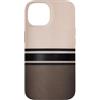 The Print Edit Custodia per iPhone 14 Calze velate nere a righe orizzontali lingerie gotica