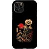 Cyberpunk Visual Kei J-Rock Ramen Japan Custodia per iPhone 11 Pro Anime Japan Samurai Tattoo K-Pop Y2K Manga Geisha Kawaii