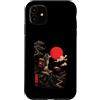 Cyberpunk Visual Kei J-Rock Ramen Japan Custodia per iPhone 11 Anime Japan Samurai Tattoo K-Pop Y2K Manga Geisha Kawaii