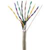 SeKi Cavo telefonico 8 x 2 x 0,6 mm J-Y (ST) Y 50 m rotondo per montaggio a incasso, linea di installazione della telecomunicazione a 16 fili