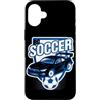 Funny RC Car Gifts for Men and Women Custodia per iPhone 16 Plus RC Auto Calcio Telecomando Racing RC Calcio