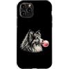 Vintage Sheltie Bubblegum Aesthetic Styl Custodia per iPhone 11 Pro Shetland Sheepdog rosa Bubble Gum carino cane amante grafica