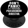 Procurement & Business T-Shirts Direttore acquisti PopSockets PopGrip Adesivo