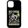 Grandio Design Pest Control Exterminator Custodia per iPhone 12/12 Pro Disinfestazione barbaro divertente roditore insetto insetticida sterminatore
