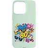 Funny Eighties 80s Costume Party Back to Custodia per iPhone 15 Pro Max Back to 80s Nostalgia Roller Skate Boombox Cassette Anni Ottanta