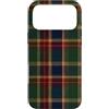 The Print Edit Custodia per iPhone 17 Pro Max Heritage Tartan Plaid Vintage Autunno Tessuto a Quadri