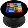 Public Life Collective Supporto Servizi Pubblici Biblioteche Orgoglio Civico Parchi Transito PopSockets PopGrip Adesivo