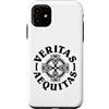 The League of Six Collection Custodia per iPhone 11 Verità e giustizia Celtica Triquetra Croce