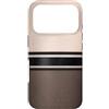 The Print Edit Custodia per iPhone 17 Pro Calze velate nere a righe orizzontali lingerie gotica