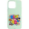 Funny Eighties 80s Costume Party Back to Custodia per iPhone 15 Pro Max Cassette Boombox Roller Skate Cube, stile retrò, stile vintage, anni '80
