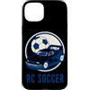 Funny RC Car Gifts for Men and Women Custodia per iPhone 15 Plus RC Auto Calcio Telecomando Racing RC Calcio