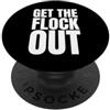 Privacy Flock Tira fuori il gregge protesta contro la privacy di sorveglianza PopSockets PopGrip Adesivo