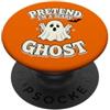 Potential Funny design Pretend I'm a Scary Ghost Funny Cute Halloween Costume PopSockets PopGrip Adesivo