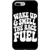 Funny Car Racing Gifts Racing Fans Car E Custodia per iPhone 7 Plus/8 Plus Wake Up Odore The Race Fuel Car Racing Fans Motorsport
