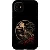 Cyberpunk Visual Kei J-Rock Ramen Japan Custodia per iPhone 11 Anime Japan Samurai Tattoo K-Pop Y2K Manga Geisha Kawaii