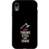 Female Axe Thrower Club Axon Athlete Com Custodia per iPhone XR Donne Axe Throwing Gift I Stick Axes Competitive League