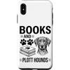 Cool Plott Hound Fun Plott Hound And Boo Custodia per iPhone XS Max Libri e Trama Hounds Divertente Trama Hound