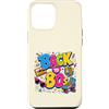 Funny Eighties 80s Costume Party Back to Custodia per iPhone 12 Pro Max Back to 80s Nostalgia Roller Skate Boombox Cassette Tape anni '80