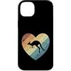 kangaroo marsupial Australia outback ani Custodia per iPhone 14 Plus Cuore con Kangaroo Australia Outback Animal