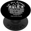 YO MINUS Lac des Brenets Svizzera PopSockets PopGrip Adesivo