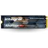 Integral 2TB Advantage Pro-2 M.2 2280 PCIe Gen4 X4 NVMe 1.4 SSD - Fino a 7300 MB/s in lettura e 6400 MB/s in scrittura - Giochi, video e fotoritocco, design, rendering 3D e altro ancora - Unità a