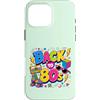 Funny Eighties 80s Costume Party Back to Custodia per iPhone 16 Pro Max Back to 80s Nostalgia Roller Skate Boombox Cassette Anni Ottanta