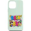 Funny Eighties 80s Costume Party Back to Custodia per iPhone 13 Pro Max Back to 80s Nostalgia Roller Skate Boombox Cassette Tape anni '80