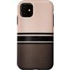 The Print Edit Custodia per iPhone 11 Calze velate nere a righe orizzontali lingerie gotica