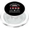 Neunziger Baujahr Vintage Klassiker 98 9 Vintage 1998 Legende geboren Retro Compleanno Idea Regalo PopSockets PopGrip per MagSafe