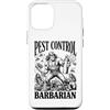 Grandio Design Pest Control Exterminator Custodia per iPhone 12/12 Pro Disinfestazione barbaro divertente roditore insetto insetticida sterminatore