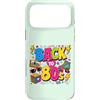 Funny Eighties 80s Costume Party Back to Custodia per iPhone 17 Pro Max Back to 80s Nostalgia Roller Skate Boombox Cassette Tape anni '80