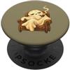 Spooky Lounge Society Divertente Meh Ghost Halloween Inverso Spettrale Stagione Umorismo PopSockets PopGrip Adesivo
