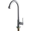 CZ Rubinetto in ottone girevole a 360 gradi, per lavabo da cucina, finitura cromata