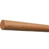 TIBU Corrimano in legno di faggio, 30 - 500 cm, corrimano da parete, scale, manico per scale, lunghezza 40 cm e estremità smussate