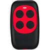 Dxoniislh 280-868MHZ Telecomando Duplicatore Multifrequenza per Garage, Telecomando Wireless Universale per Porta, Apriporta Rosso