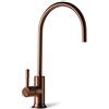 iSpring GA1-AW Heavy Duty Contemporary Style High Spout Kitchen Bar Sink Non-Air Gap Drinking Water Faucet in Antique Wine