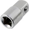 AERZETIX Adattatore per bussola 3/8 femmina x 1/2 maschio in acciaio Cr-V