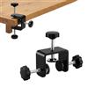 mongtsamz Morsetto a G a 3 Vie, Regolabile Morsetto a G Multifunzionali Morsetti G Apertura di 64 mm e Profondità di Serraggio di 60 mm Morsetti a Vite per Lavorazione del Legno la Falegnameria, 1 Pezzo, Nero