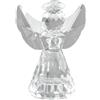 BEAMARKER Statuetta di Angelo Custode In Cristallo Da 3 pollice, Graziosa Statua di Angelo In Vetro Trasparente, Ornamenti, Fermacarte, Grazioso Regalo Artistico per Donne, Ufficio, Scaffali, Scrivani