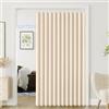 TYYUETY Tenda divisoria Interna Pieghevole, Oscurante e termoisolante, Adatta a soggiorni, cucine e camere da Letto.-Beige- W180xH220cm