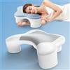 MONSAO Cuscino Cervicale con Foro per il Braccio, Cuscino Ergonomico 2 In 1 In Memory Foam per Dormire, Cuscino di Supporto Cervicale con 2 Fodere Rimovibili e Lavabili