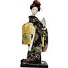 Homyl Statuetta di Geisha in Kimono Da 25 Cm, Oggetto Da Collezione per La Decorazione Della Casa, stile a